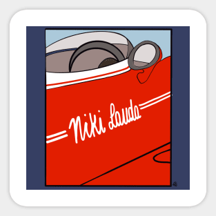 Niki Lauda Sticker